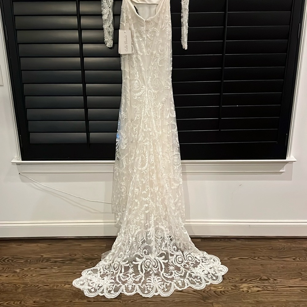 GORGEOUS!!! NWT! “Calla Blanche” Style 17121 Wedding Dress Size 8! - Picture 6 of 16